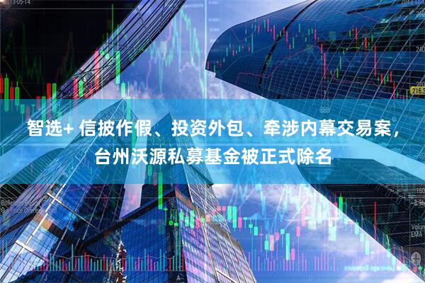 智选+ 信披作假、投资外包、牵涉内幕交易案，台州沃源私募基金被正式除名